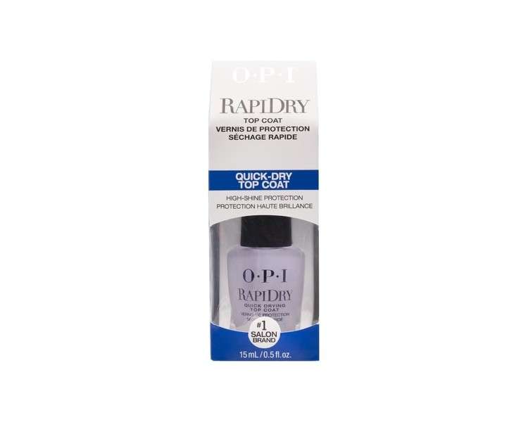 OPI RapiDry Top Coat Fast-Drying High Gloss Finish Nail Polish