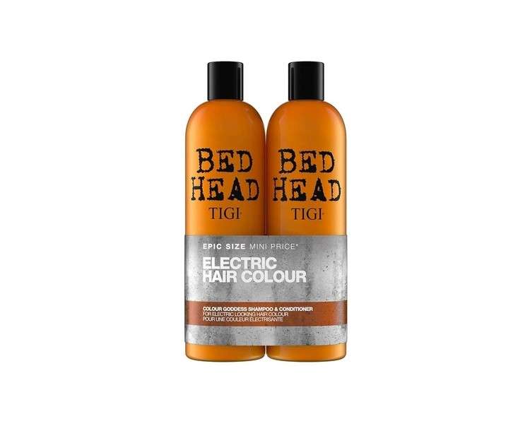 Bed Head by Tigi Colour Goddess Shampoo and Conditioner for Colored Hair 750ml.