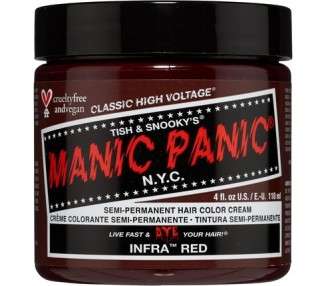 Manic Panic High Voltage Classic Cream Formula Infra Red 118ml