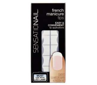 Sensationail French Manicure Tips Refills 100-Piece