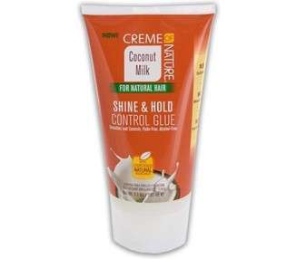 Creme of Nature Coconut Milk Natural Hair Shine & Hold Control Glue 150ml