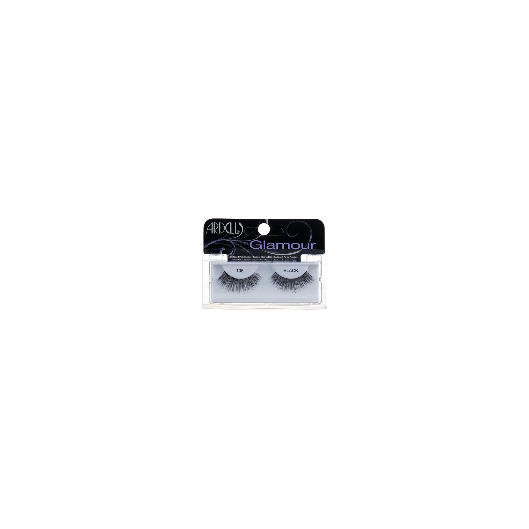 Ardell Glamour False Eyelashes Pair 105 Black