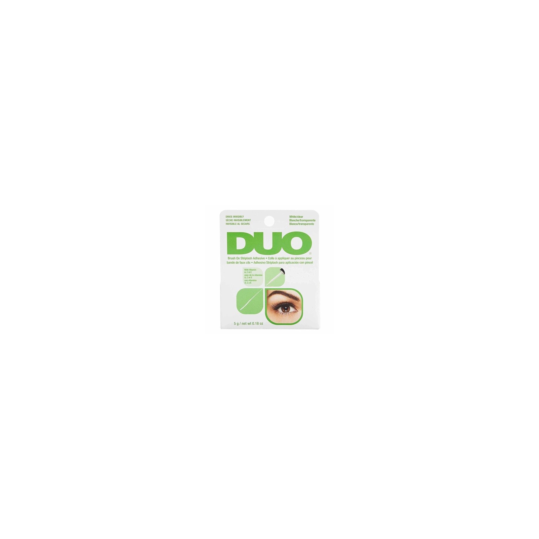 Duo Brush On Striplash Adhesive White 5g