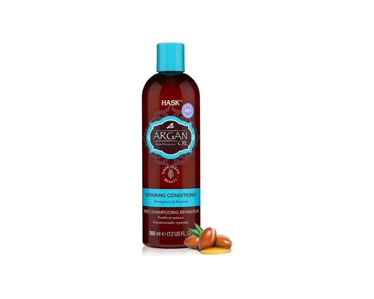 HASK Argan Oil Conditioner for All Hair Types 355ml
