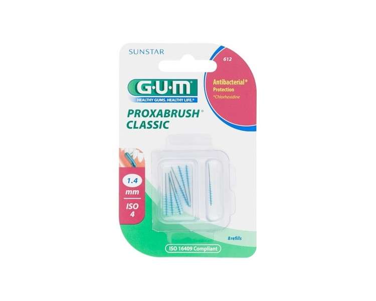 Gum Proxabrush Replacement Brushes Candle 8 St Candle 1.4mm ISO 4