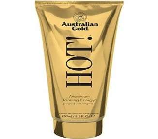 Australian Gold Hot! Tanning Lotion with Maximum Tanning Power 250ml