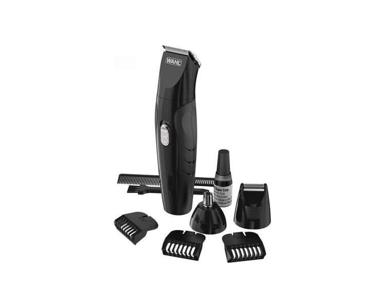 WAHL Groomsman All in One Rechargeable Multigroom Razor for Long and Short Beards, Body, Nose, and Ears - Cordless and Rechargeable with Battery