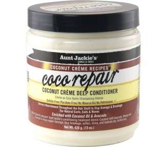 Aunt Jackie's Coconut Creme Coco Repair Mousse 436ml