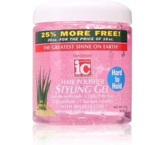 IC Fantasia Hard to Hold Styling Gel with Sparkle Lites 567g
