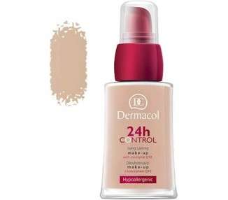 Dermacol 24H Control Liquid Foundation with Coenzyme Q10 for Dry and Oily Skin 30ml
