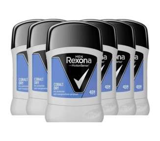 Rexona Men MotionSense Cobalt Dry Anti-Perspirant Deodorant Stick 50ml