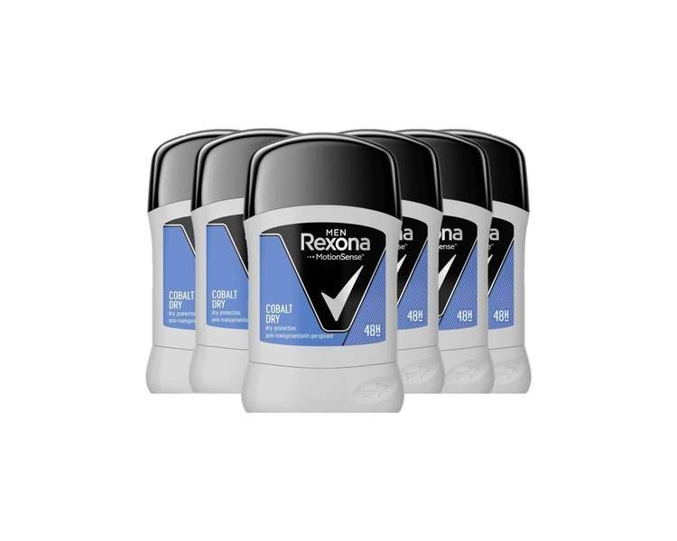 Rexona Men MotionSense Cobalt Dry Anti-Perspirant Deodorant Stick 50ml