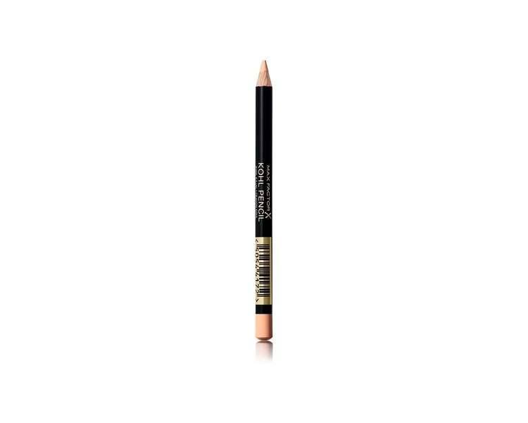 Max Factor Kohl Kajal Natural Glaze 90 Nude Eye Pencil for Smokey Eyes 4ml