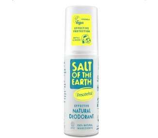 Salt Of The Earth Natural Unscented Deodorant Spray 100ml