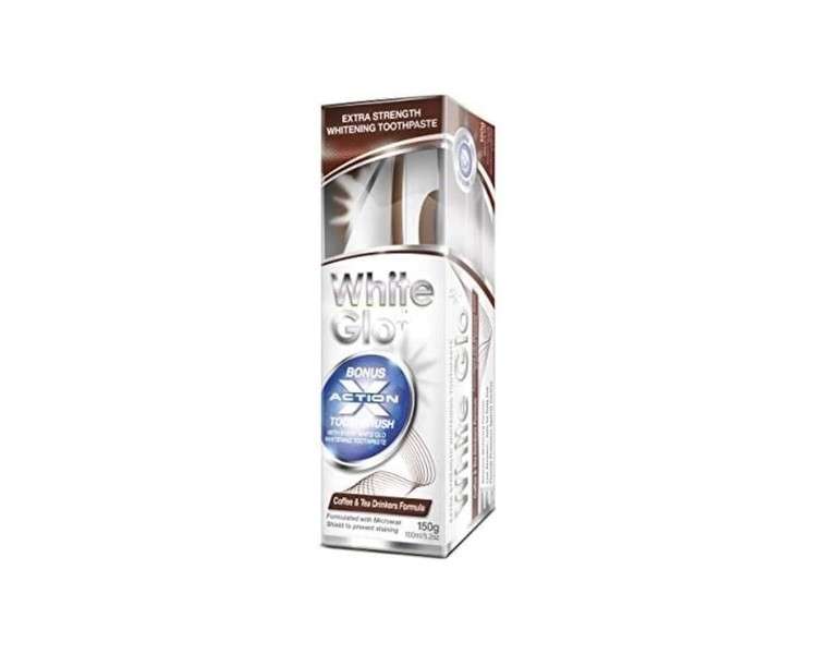 White Glo Coffee & Tea Drinkers Extra Strength Whitening Toothpaste 150g