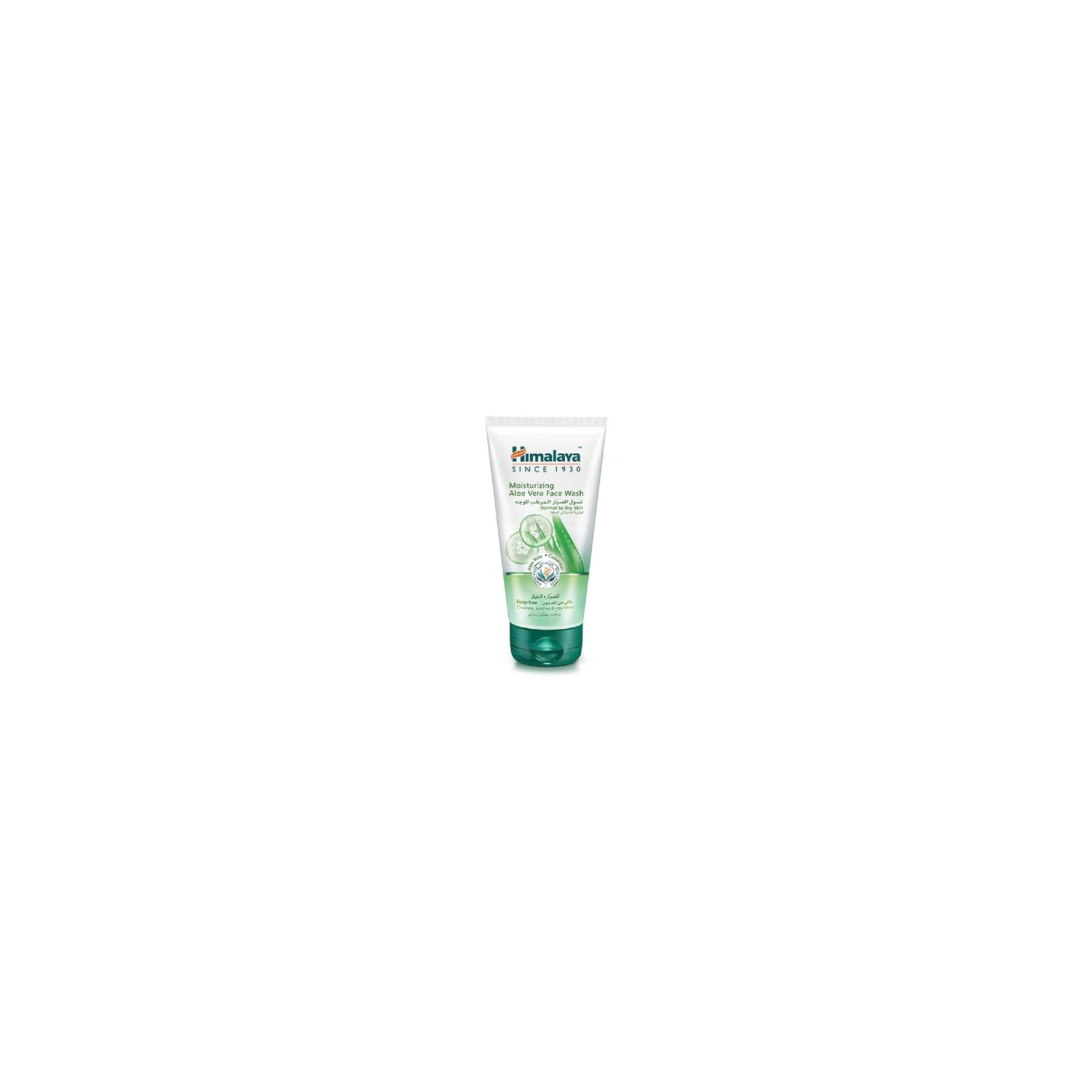 Himalaya Aloe Vera Face Wash with Cucumber Gentle Moisturizing Facial Care 150ml