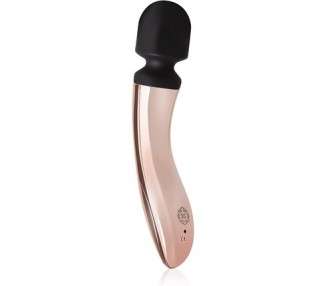 Rosy Gold Curve Massager 10 Modes Strong Device Curved Design 327g