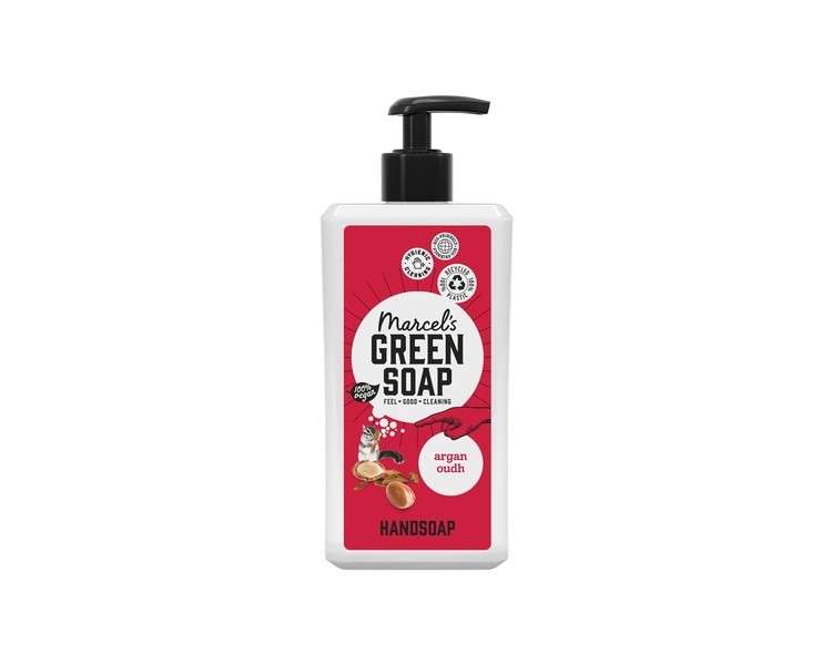 Marcel's Green Soap Hand Soap Argan & Oudh Handwash Dispenser 500ml