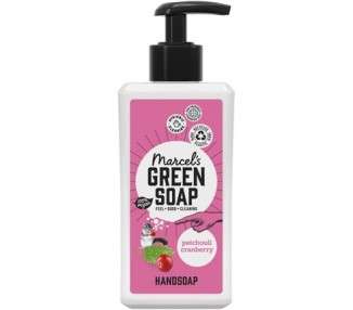 Marcel's Green Soap Hand Soap Patchouli & Cranberry Handwash Dispenser 250ml