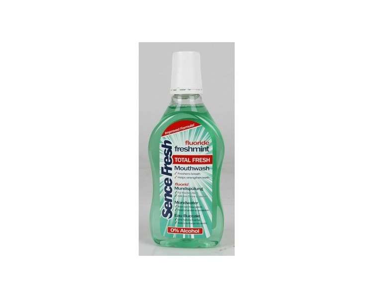 Sence Fresh Mouthwash 500ml Mint Cleaning Fresh Breath Bacteria Tooth