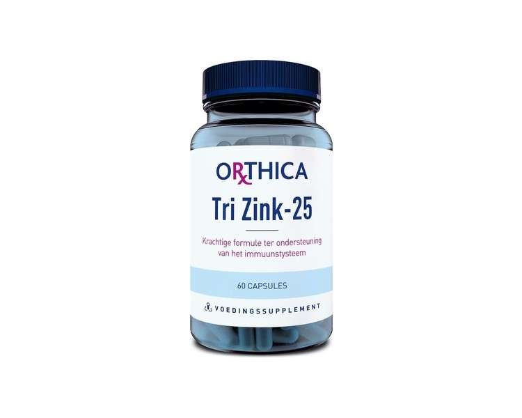 ORTHICA Tri Zinc 25 Capsules