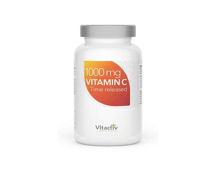VITACTIV Time Released Vitamin C High Dose with Natural Rosehip Extract 100 Tablets