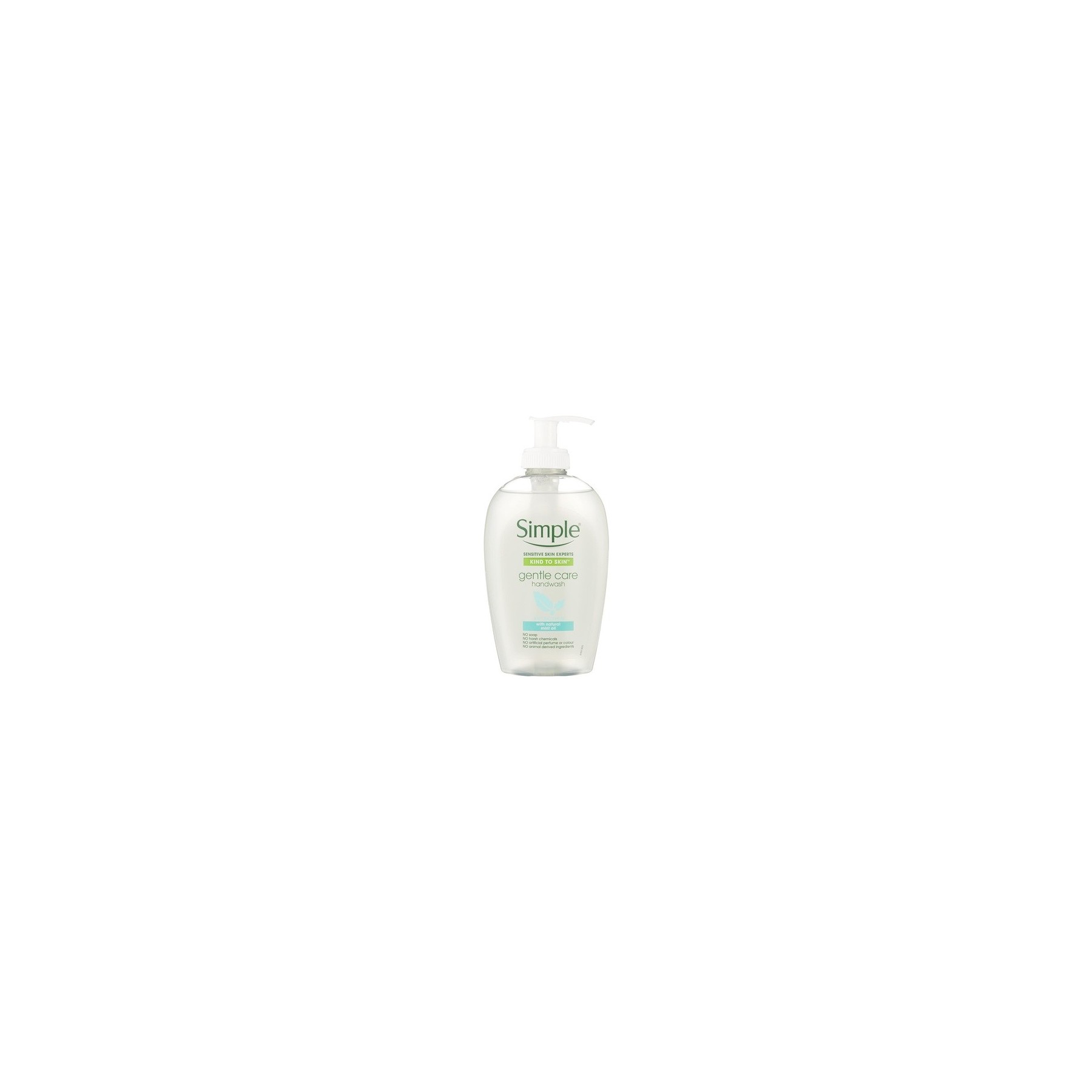 Simple Kind to Skin Anti-Bacterial Gentle Care Handwash with Mint Oil 250ml