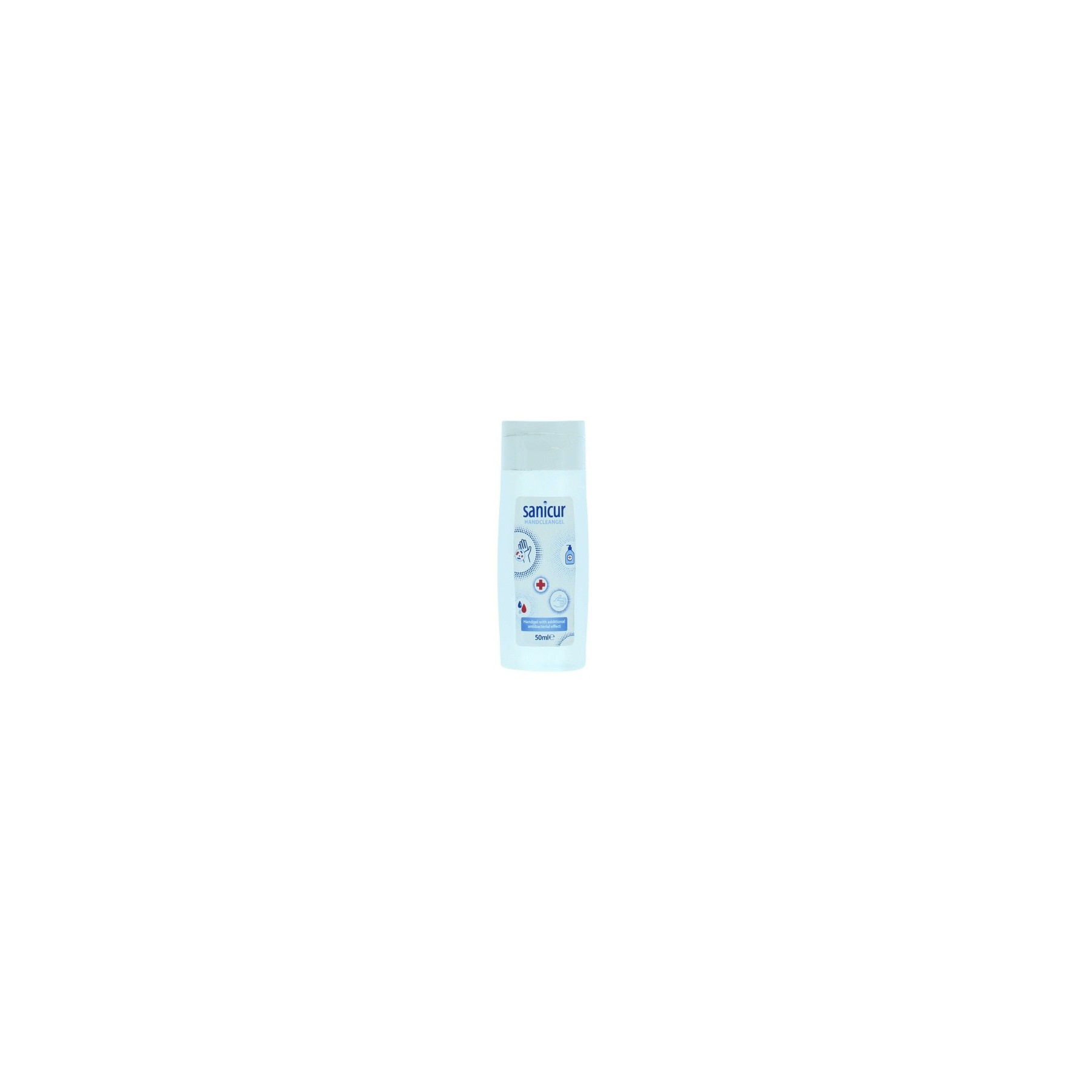 Sanicur Hand Sanitizer Clean Gel with Additional Antibacterial Effect 50ml