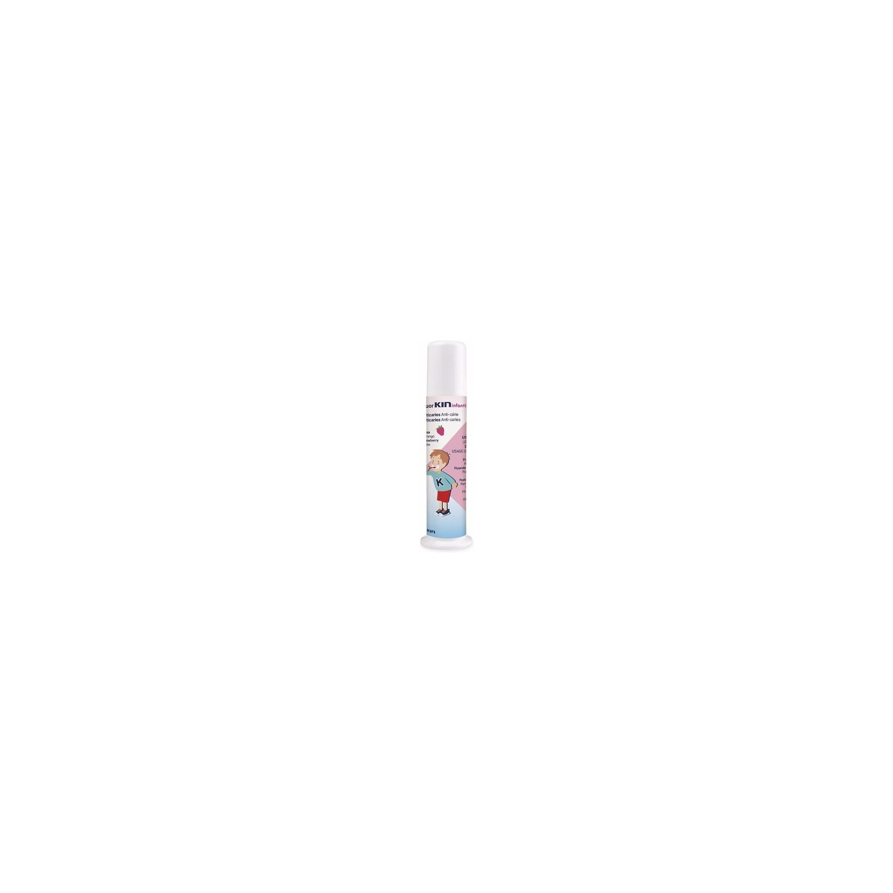 Fluor Kin Strawberry Flavored Toothpaste 100ml