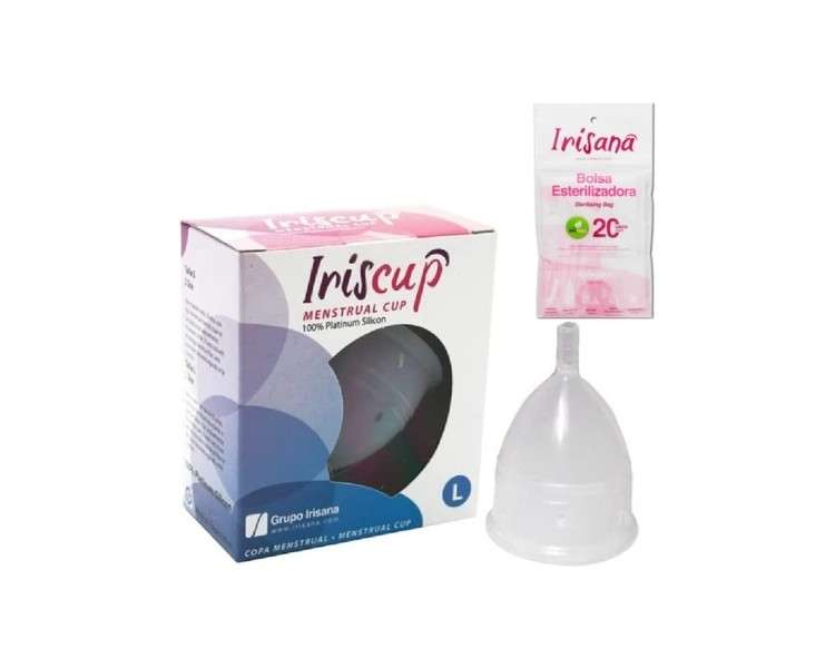 Irisana Iriscup Menstrual Cup Size L Pink