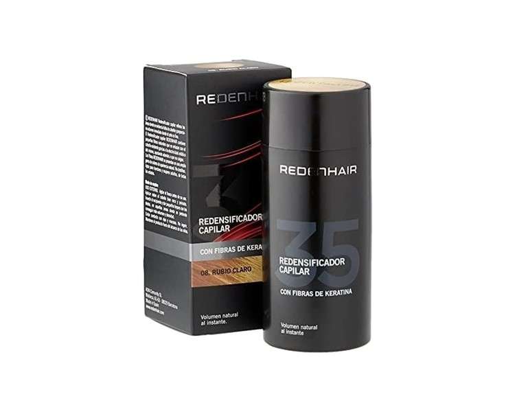 Redenhair Keratin Hair Microfibres with Redensifying Effect Light Blonde Hair Treatment for Men and Women 23g