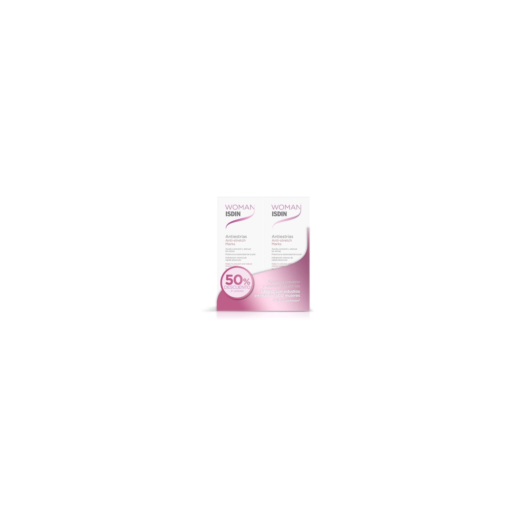 Isdin Woman Anti Stretch Marks 250ml - Pack of 2
