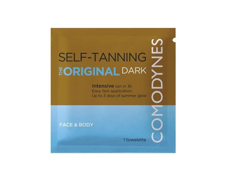 Comodynes Intensive Self Tan Towelettes 8 Count