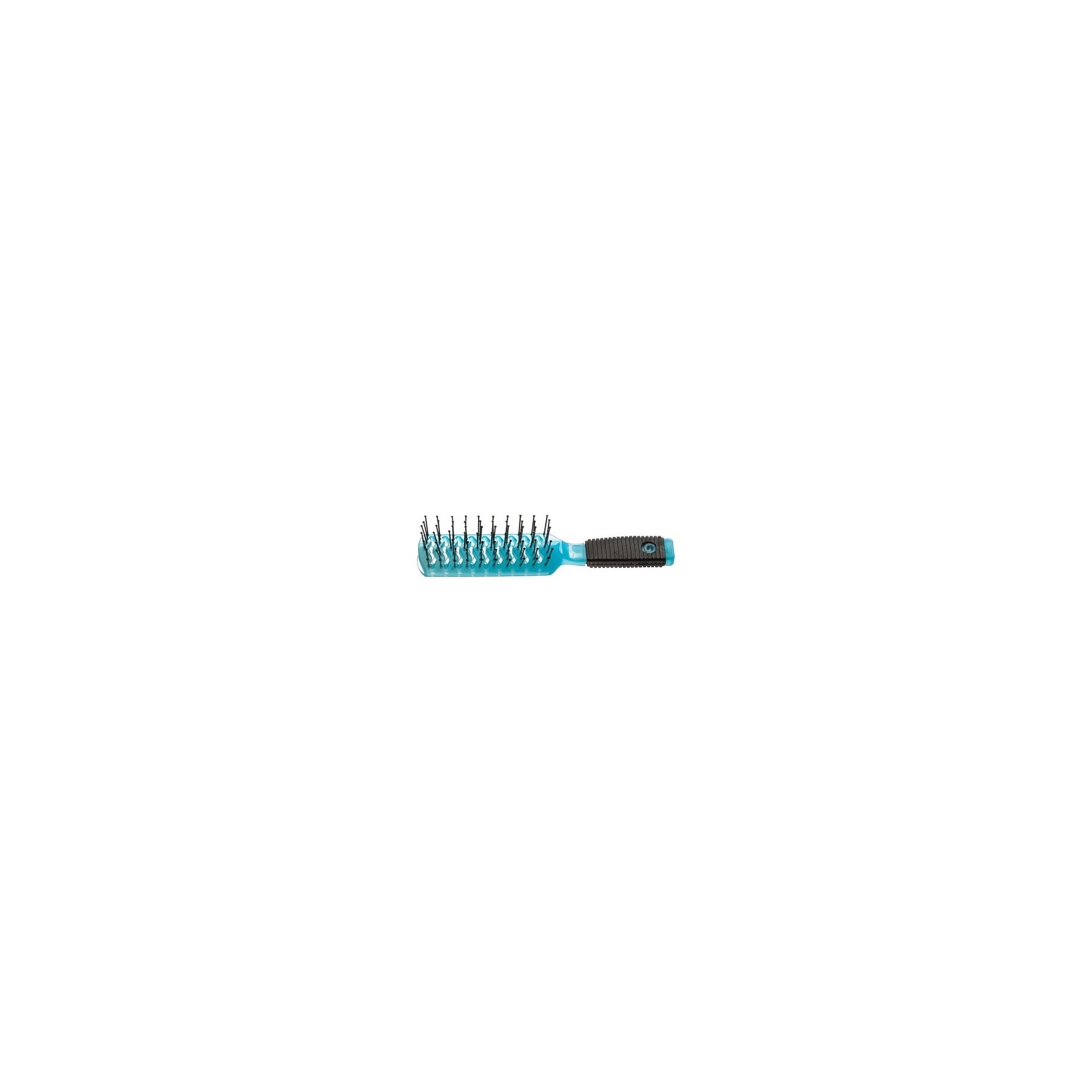 EUROSTIL Unisex Rubber Brush Colors Tunnel Brush Black One Size