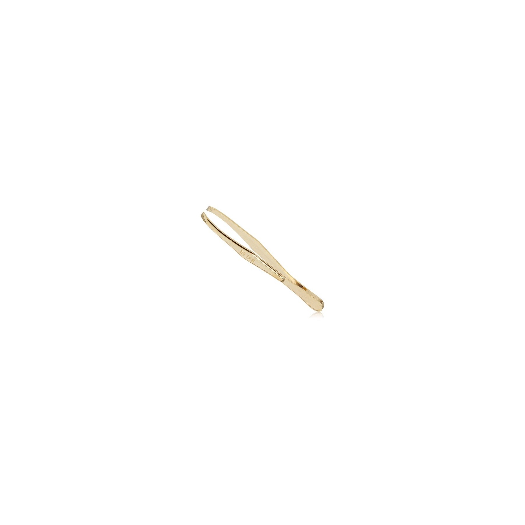 Beter Tweezers With Straight Tip Golden