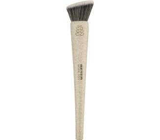 Beter Kabuki Foundation Brush Flat Synthetic Hair Cruelty-Free Natural Fibre Handle Made of Wheat Fibres