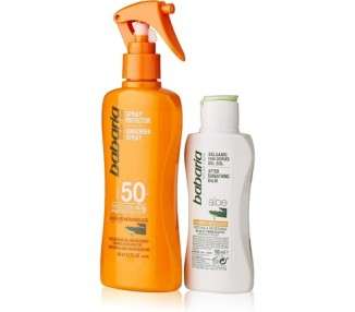 Solar Aloe F-50+ Sunscreen Spray with After Sun Care 300ml