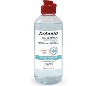 BABARIA Hygienizing Hand Gel with 70% Alcohol 300ml - Black