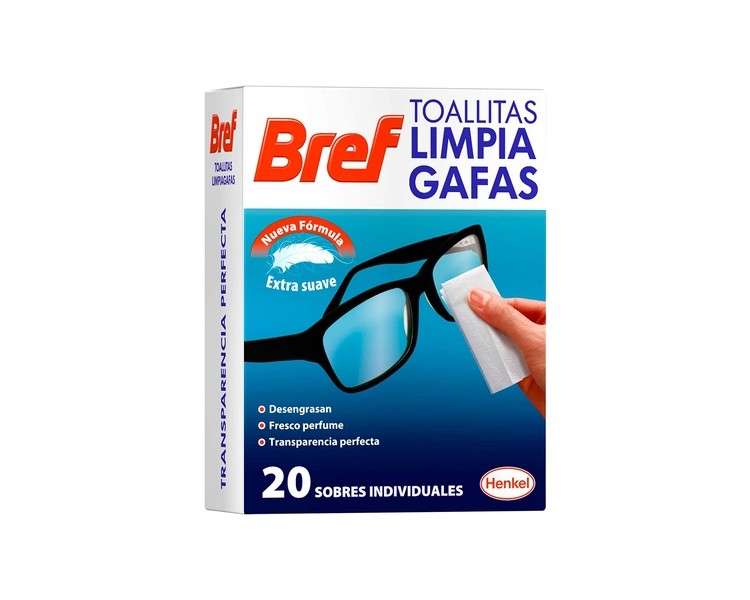 Bref Glasses Cleaning Wipes