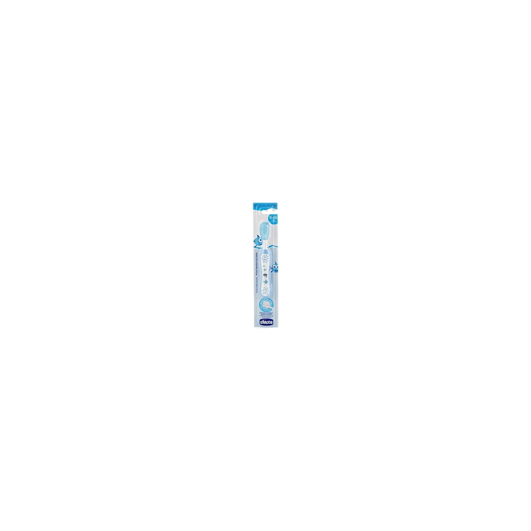 Chicco Baby Toothbrush Blue 6-36months