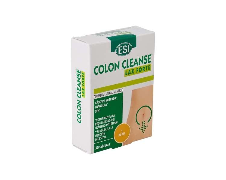 Colon Cleanse Lax Forte 30 Tablets - Severe Intestinal Disorders