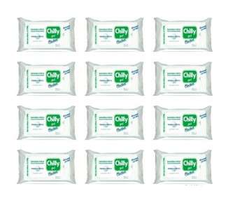Chilly Pocket Intimate Hygiene Wet Wipes with Gel Formula