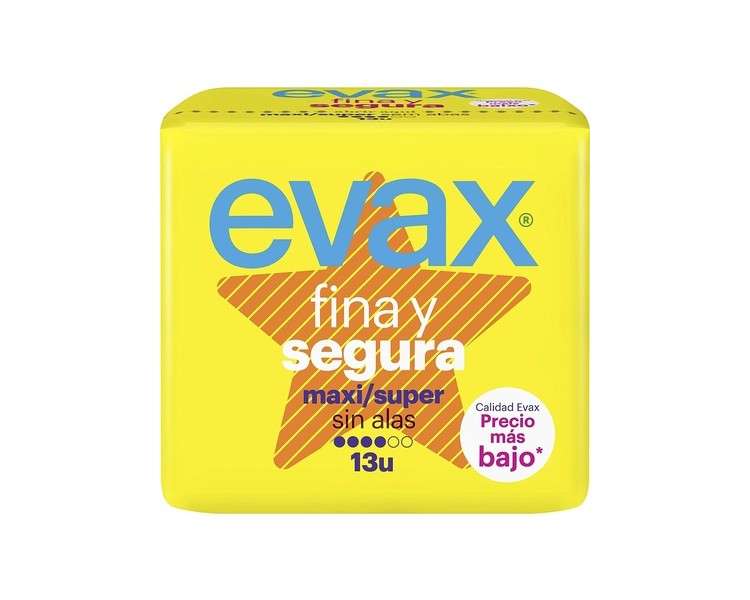 Evax Fina Y Segura Maxi Without Wings 13 Units