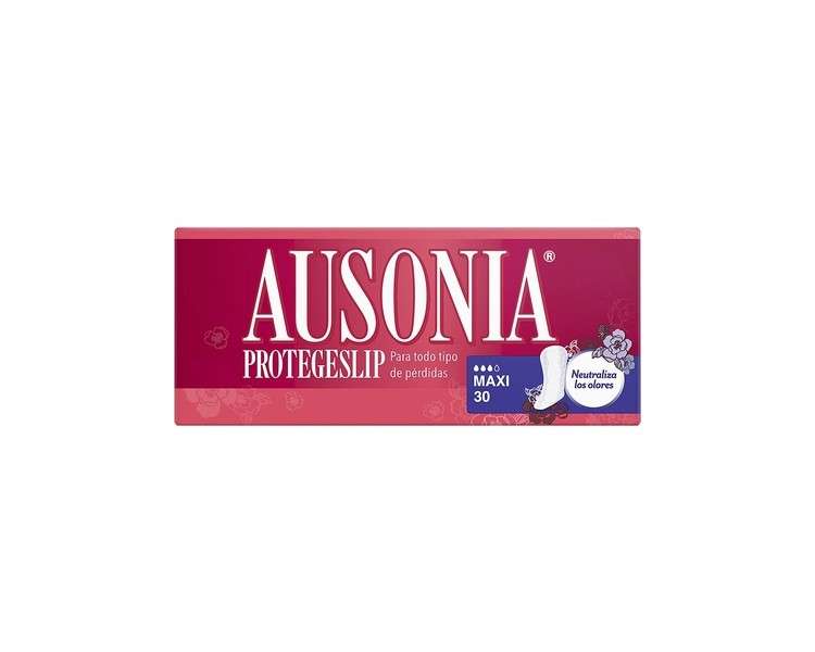 Ausonia Protective Slips 30 Units with No Odor System Maximum Protection