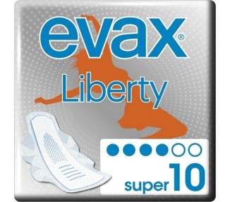 EVAX Liberty Super Sanitary Towels with Wings Super