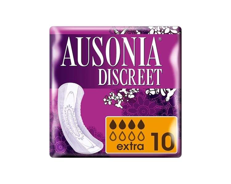Ausonia Discreet Urine Loss Pads Extra White Extra 10