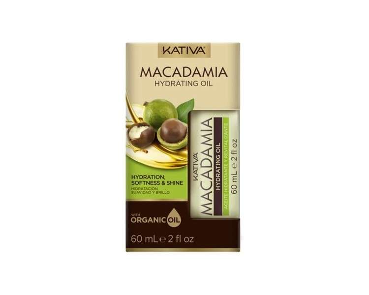 Kativa Macadamia Oil 60ml