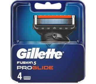 Gillette Fusion Proglide Replacement Heads - Pack of 4