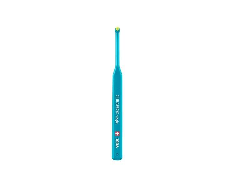 Curaprox CS 1006 Interdental Toothbrush Assorted Colour Manual Single Tuft Interdental Brush Ultra-Fine CUREN Filaments 1 Count