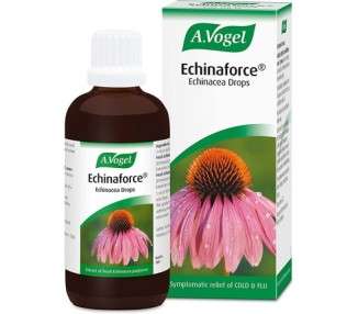 A.Vogel Echinaforce Echinacea Drops Relieves Cold & Flu Symptoms by Strengthening The Immune System 100ml